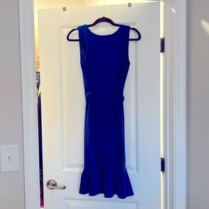 Beautiful Roysl blue Calvin Klein dress size 6 NWT